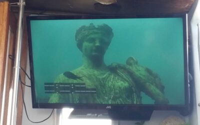 De verzonken stad van Baia, Pompeï in de zee.