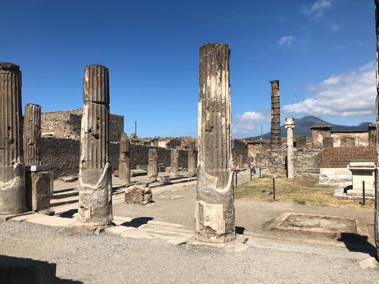hotels pompeii openbaar vervoer
