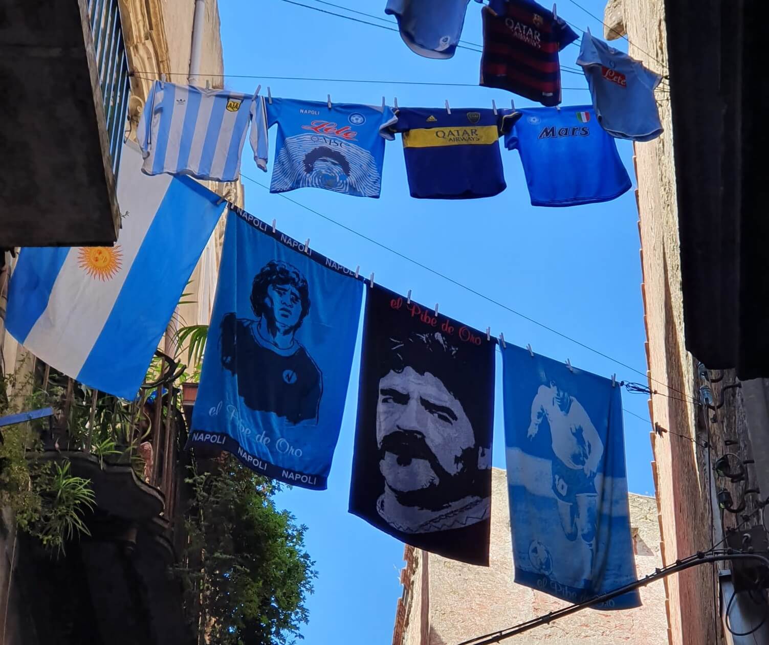 interactieve stadstour Maradona Napels