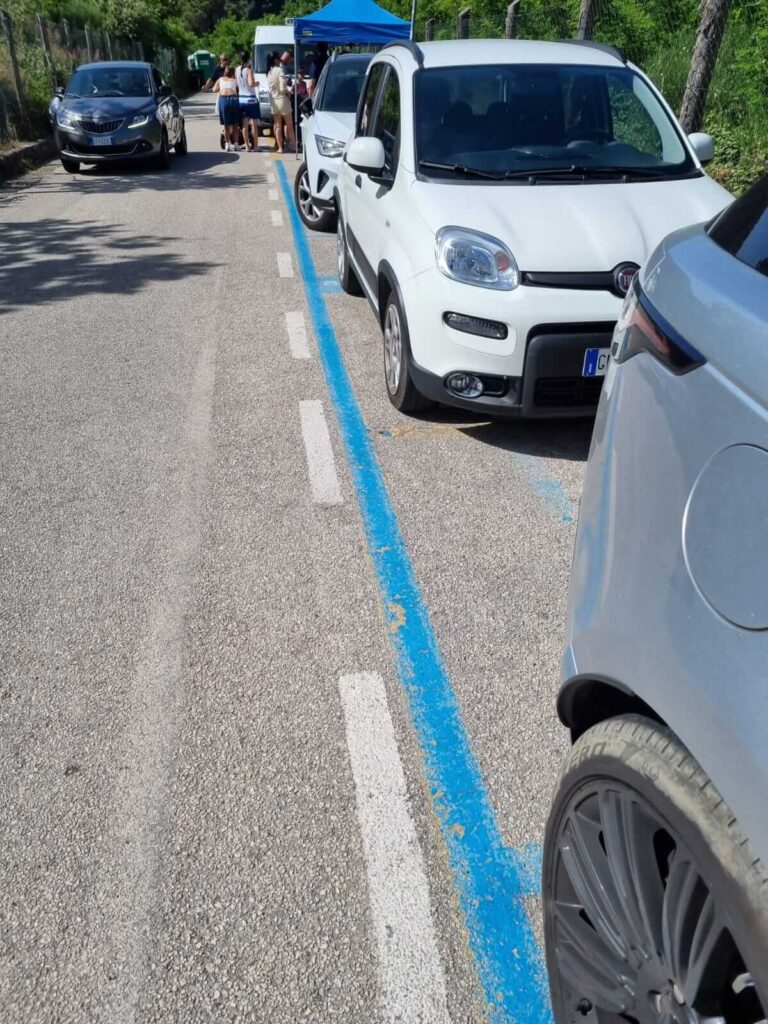 parkeerplekken Vesuvius