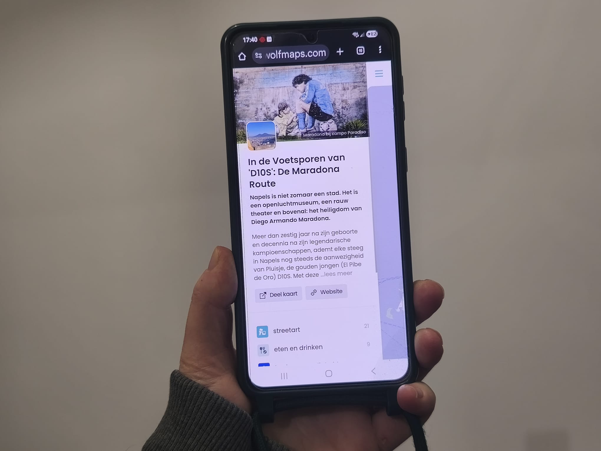 interactieve stadstour